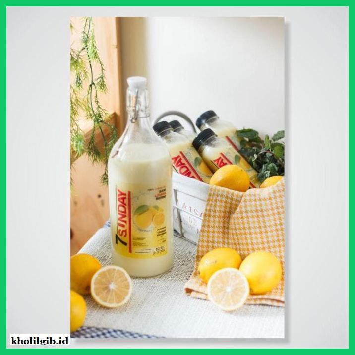

lanoisidartdrink- sari lemon 7 sunday 100% lemon asli original - lemon -asliii-bngittt.