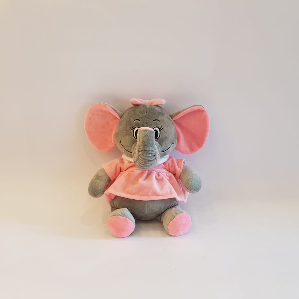 Boneka Gajah Lucu Cantik Imut Cocok Buat Gift Anak Bayi Lucu Hadiah Grey Bona Ada Size M Sampai XL Toys Elephant Cute Hadiah Ulang Tahun Kualitas Premium by Istana Boneka GARANSI SEUMUR HIDUP