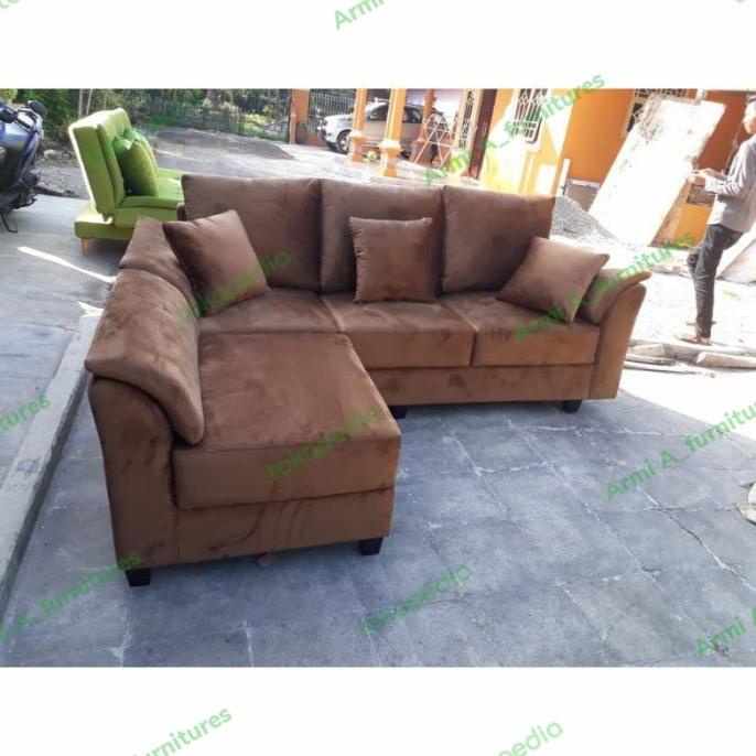 

SOFA L PUTUS MINIMALIS 210X170CM + MEJA / NERIMA TUKAR TAMBAH SOFA FVF152CX2