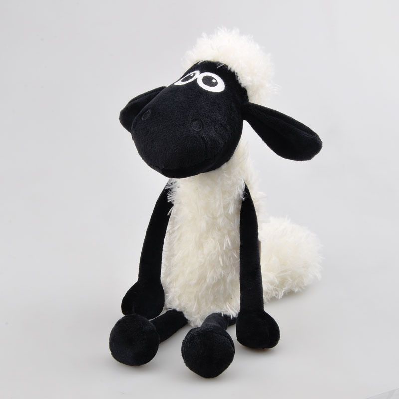 37/57cm Boneka Cartoon Shaun The Sheep Plush Cuddly Soft Stuffed Toys Children Kids Gifts Mainan