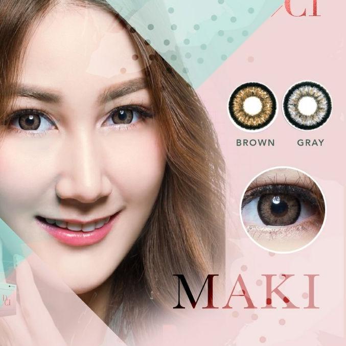 ➴ SOFTLENS DREAMCOLOR MAKI grey/brown - Softlens DC1 MAKI grey/brown normal minus ➭