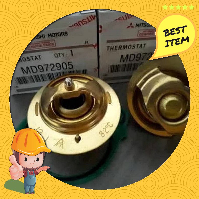Thermostat Termostat Mitsubishi Kuda Bensin 1600Cc
