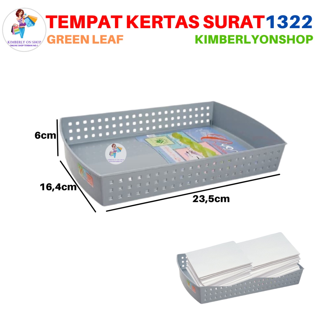 Rak Kertas Dokumen Stationery Cygnus 1322 Greenleaf