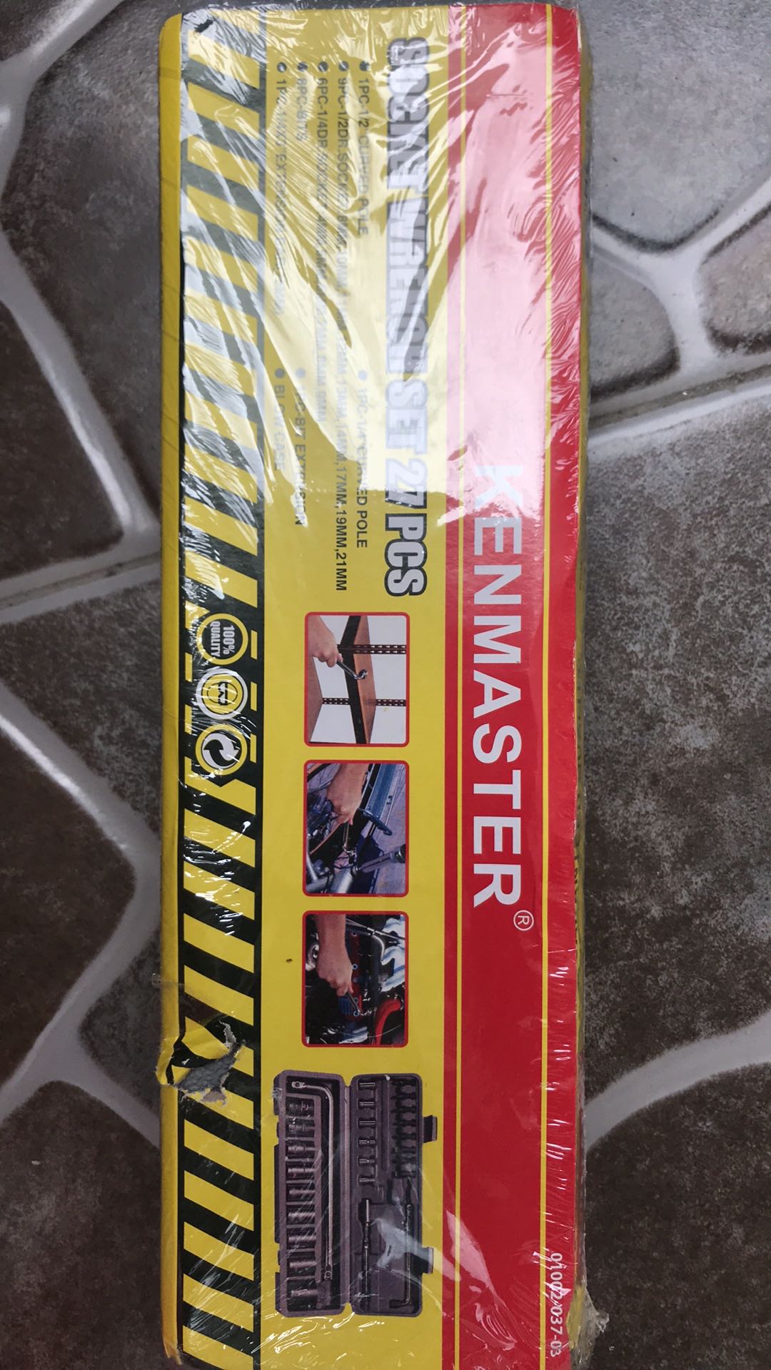 Kunci Sok Set Kenmaster 27 Pcs Socket Wrench Kenmaster 27pcs