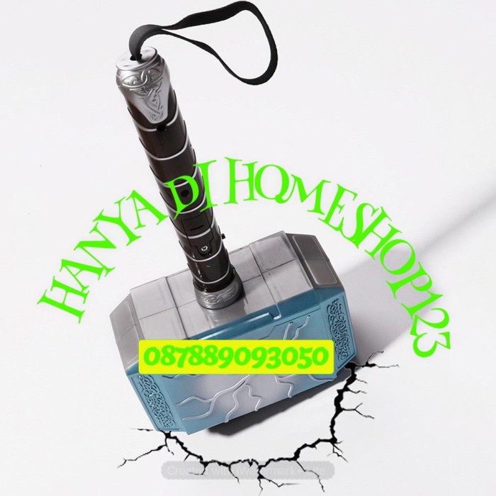 PROMO MJOLNIR THOR HAMMER- PALU THOR- COSPLAY THOR- PARTY- HALLOWEEN