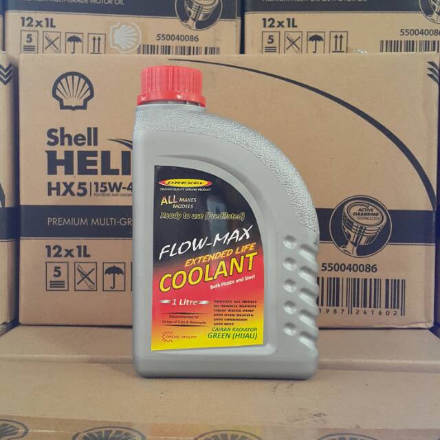 RADIATOR COOLANT / AIR RADIATOR DREXEL HIJAU 1 LITER