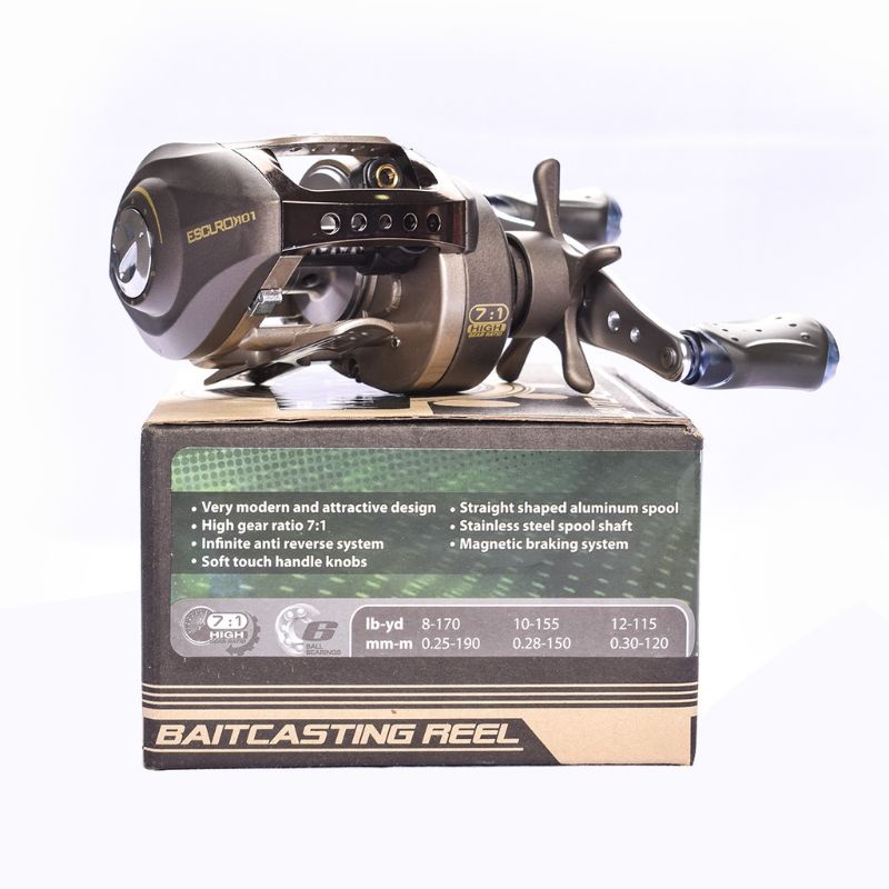 REEL MAGURO BAITCASTING ESCURO 101