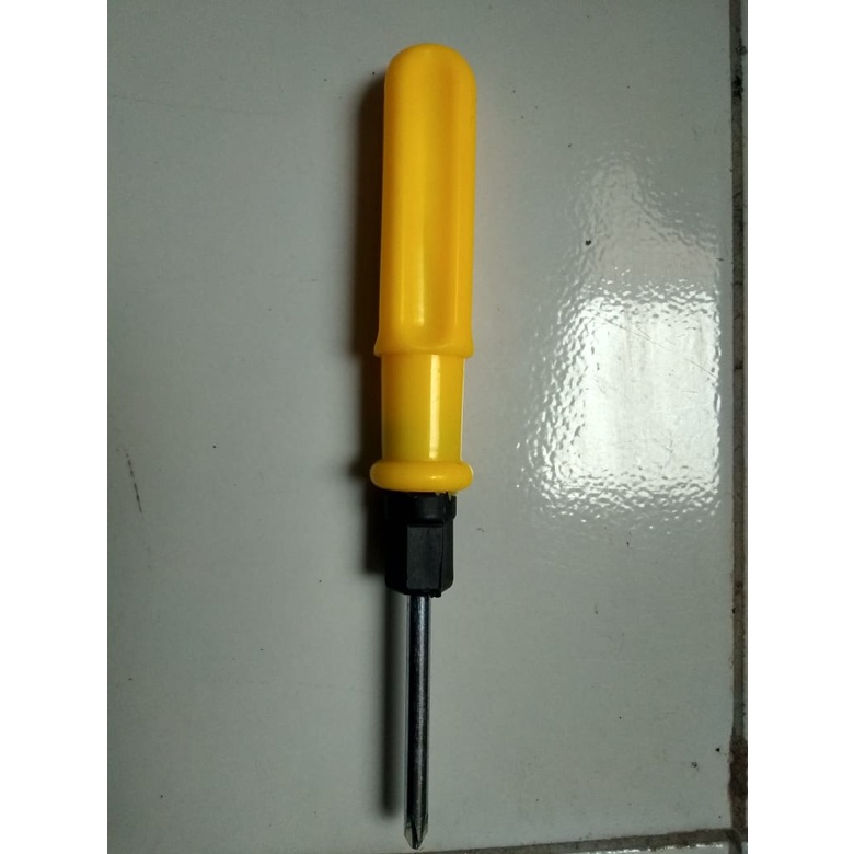 Obeng bolak balik warna warni magnet 3 in Multi way screwdriver 3 inci