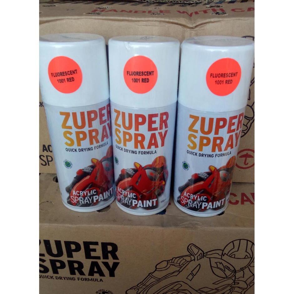 cat semprot Pilok pilox zuper stabilo red 1001 150cc zuper spray stabilo red p1001 150cc