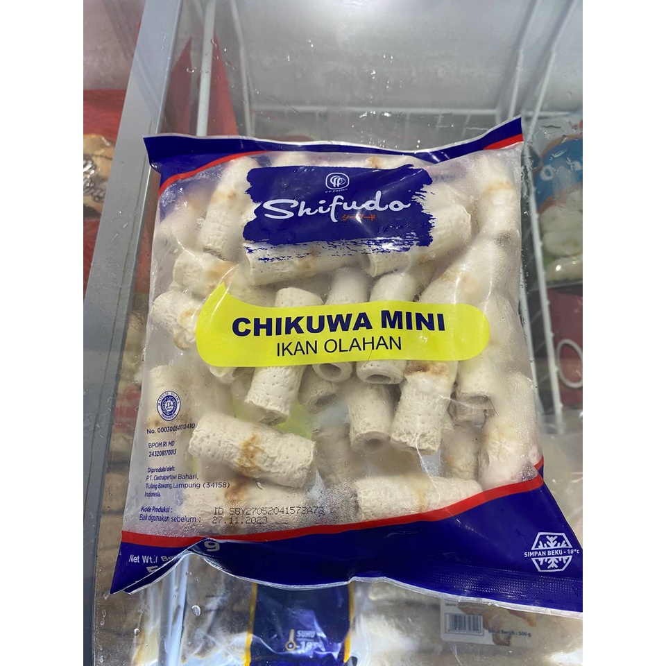 

chikuwa mini, ikan olahan