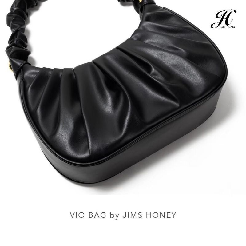 Tas Selempang Wanita Jimshoney Vio Bag Daily Party -Tas Bahu Kekinian Import Slingbag Daily Hangout