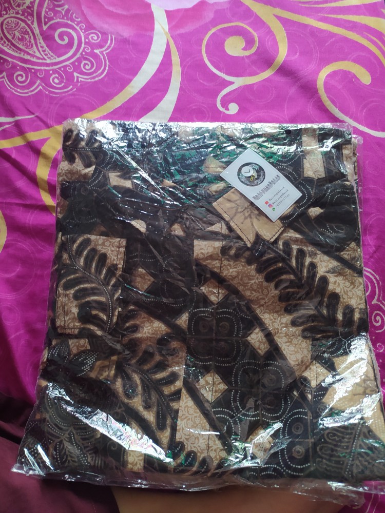 Batik Couple Kebaya Tunangan Asyifa Modern Lamaran Wisuda