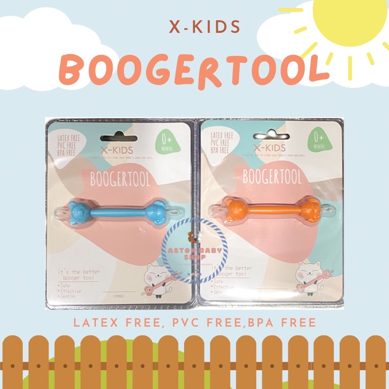 X Kids Boogertool Nose &amp; Ear Booger Tool Pembersih Hidung &amp; Telinga Bayi dan Anak