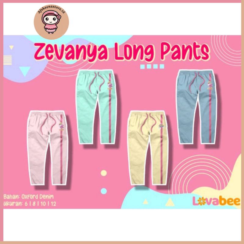 Afsheenastore Celana Panjang Anak  Zevanya Pants