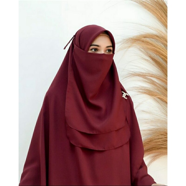 HIJAB SEGI EMPAT JUMBO PLUS CADAR/HIJAB SYARI 150 x 150cm / JILBAB TERBARU UKURAN BESAR/ HIJAB SEGI 
