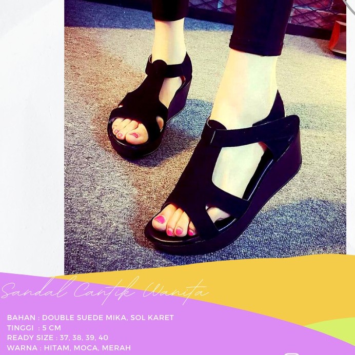 524 Sandal Remaja Ala Kekinian Masa Kini Murah Ready Sandal Cewek Monobo O WR658