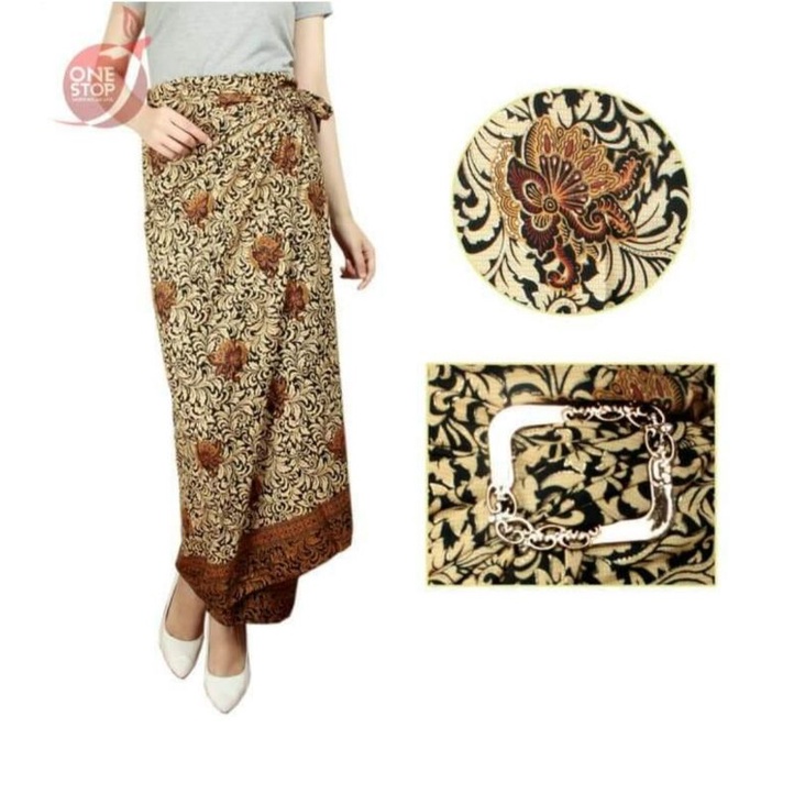 Realpict cod rok lilit batik//kain lilit batik//rok kebaya//rok instan//rok ikat free ring//by Neza kebaya