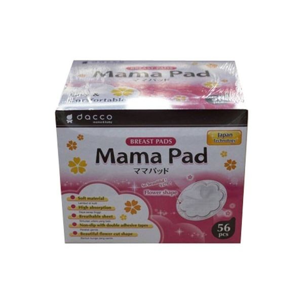 MAMAPAD Disposable Breastpad isi 56 | penyerap ASI | Breast pad Mama Pad Dacco