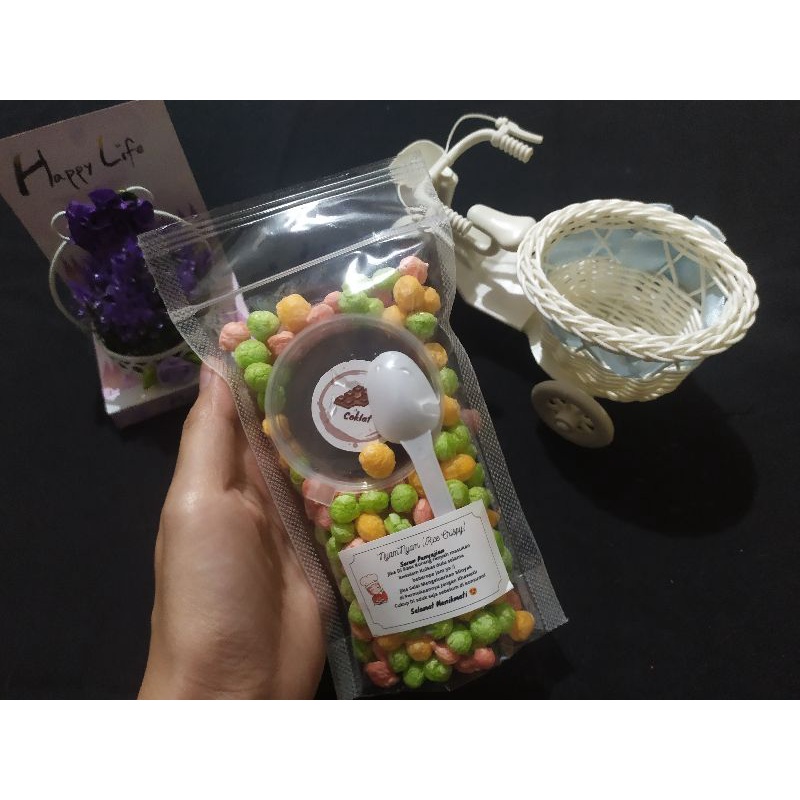 Nyamnyam Pouch Mini Rice Crispy Dipping snack cemilan