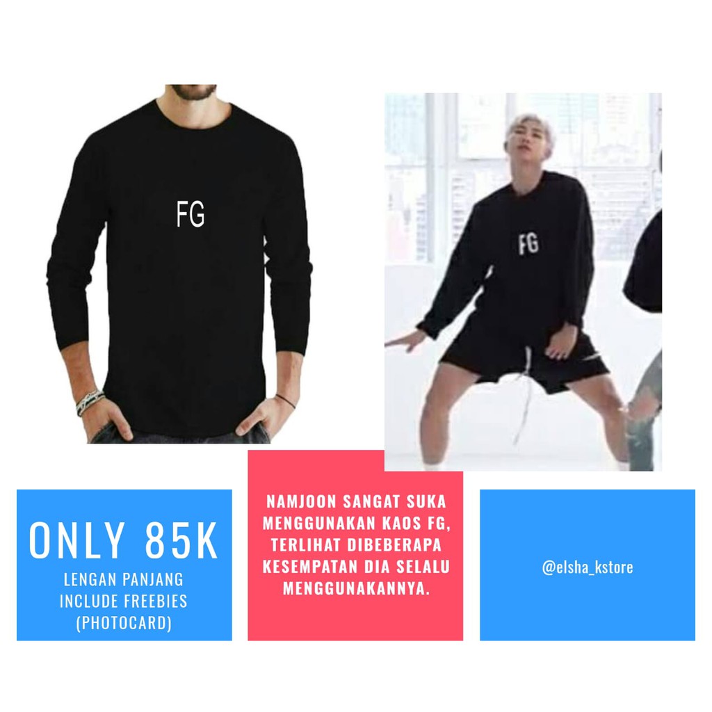 BAJU FEAR OF GOD KIM NAMJOON PANJANG