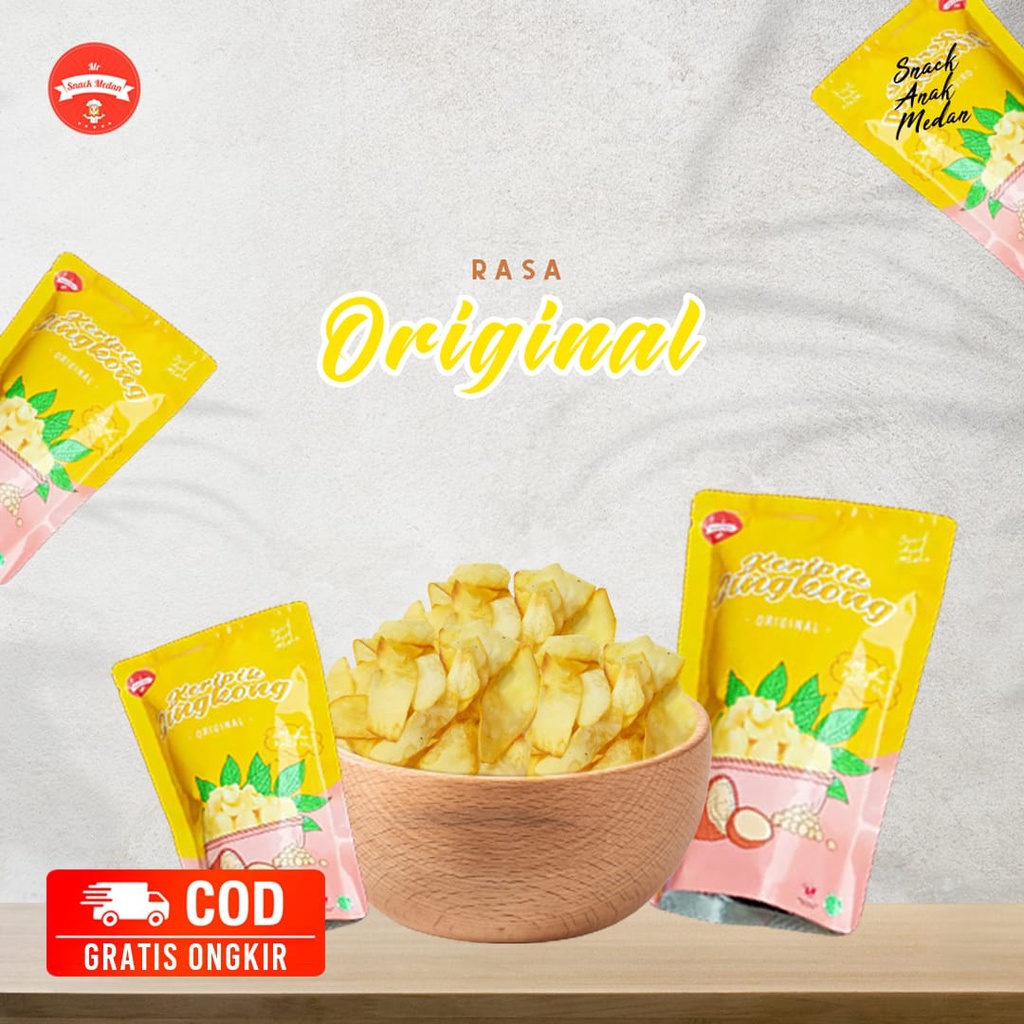 

Keripik Singkong/ Keripik Ubi Murah Snack Ubi Original Enak