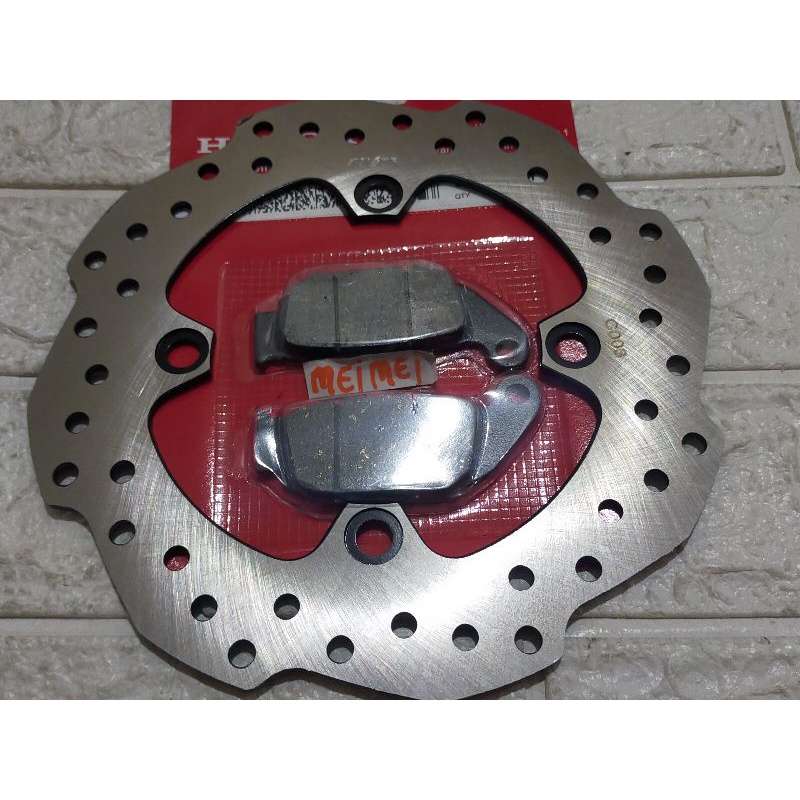 Piringan DISK belakang + kampas crf 150