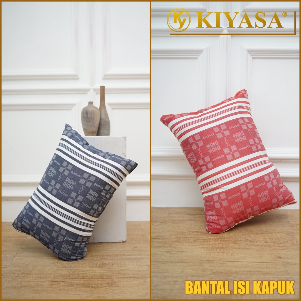 Bantal Tidur Dewasa isi Kapuk / Bantal isi Kapuk Asli / Bantal Kapuk Randu Asli