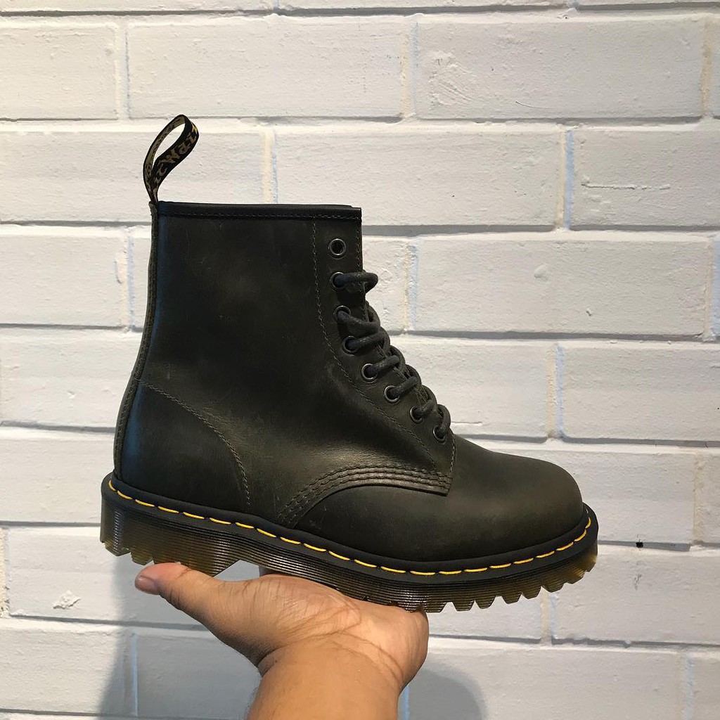 doc martens dark taupe
