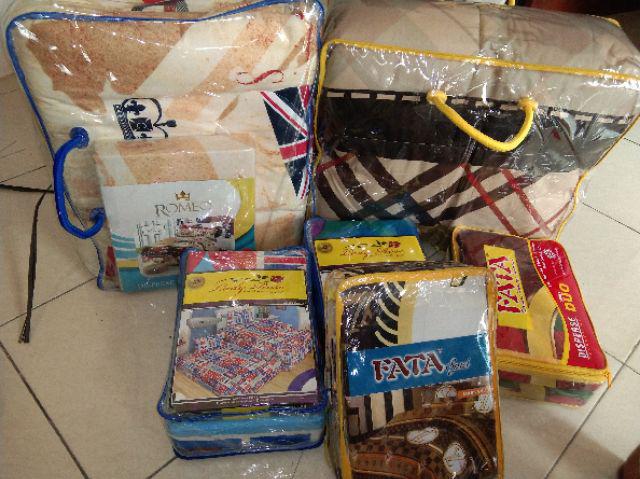 Fata - Bed Cover Set Flat King 180x200cm Motif New Louis