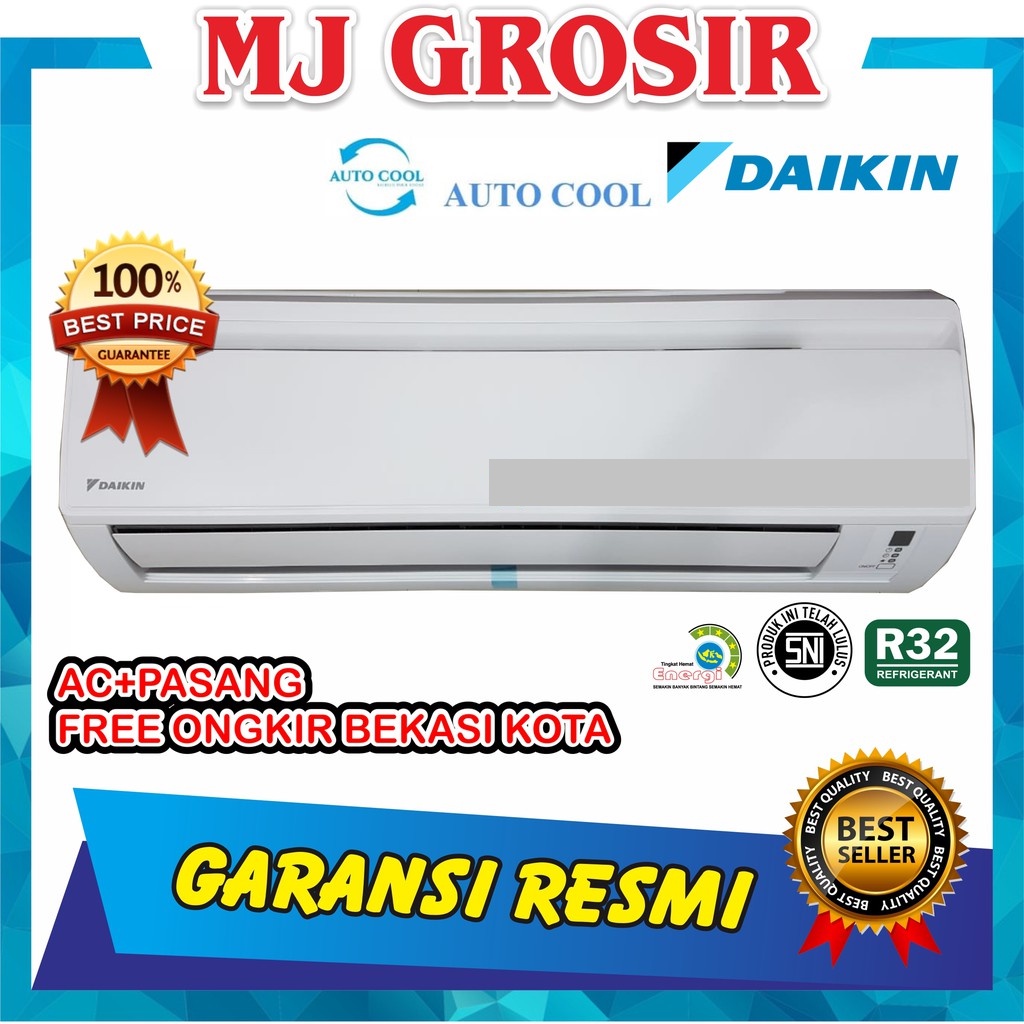 AC DAIKIN FTV 50 CXV14 RV 2 PK + PASANG R32 STANDARD MALAYSIA LOW WATT