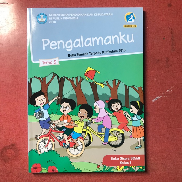 Buku Tematik Kelas 1 Tema 5 / Pengalamanku