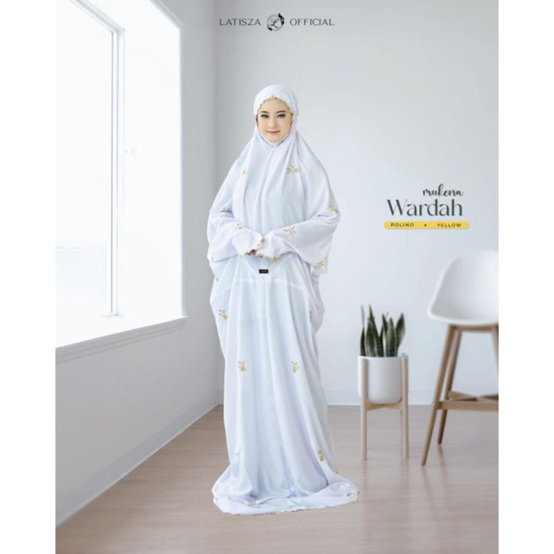 mukena lajuran mukena wardah Latisza / peralatan sholat wanita