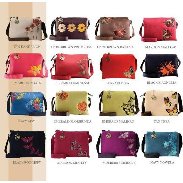 Tas Wanita TAS SELEMPANG WANITA MOKAMULA FEEBLE MAGNOLIA  Tas Slempang MOKAMULA HARGA terjangkau