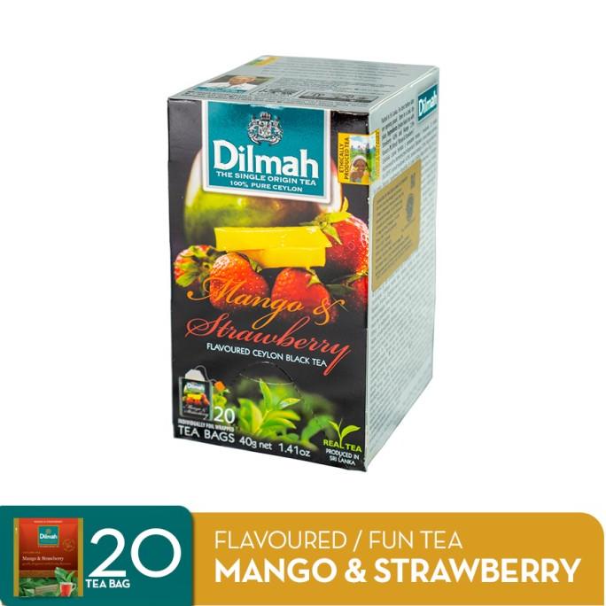 

[ COD ] Dilmah Fun Tea Mango & Strawberry TERUJI Kode 658