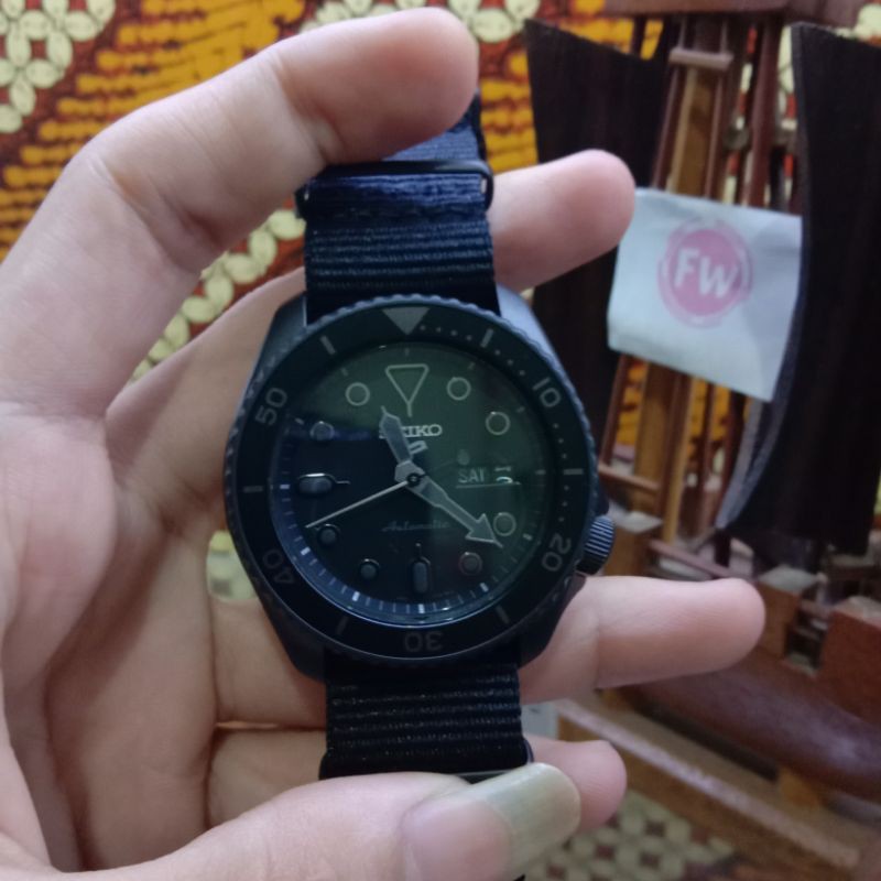 Seiko 5 Sport SRPD79K1 Automatic Blackout *Limited Edition*