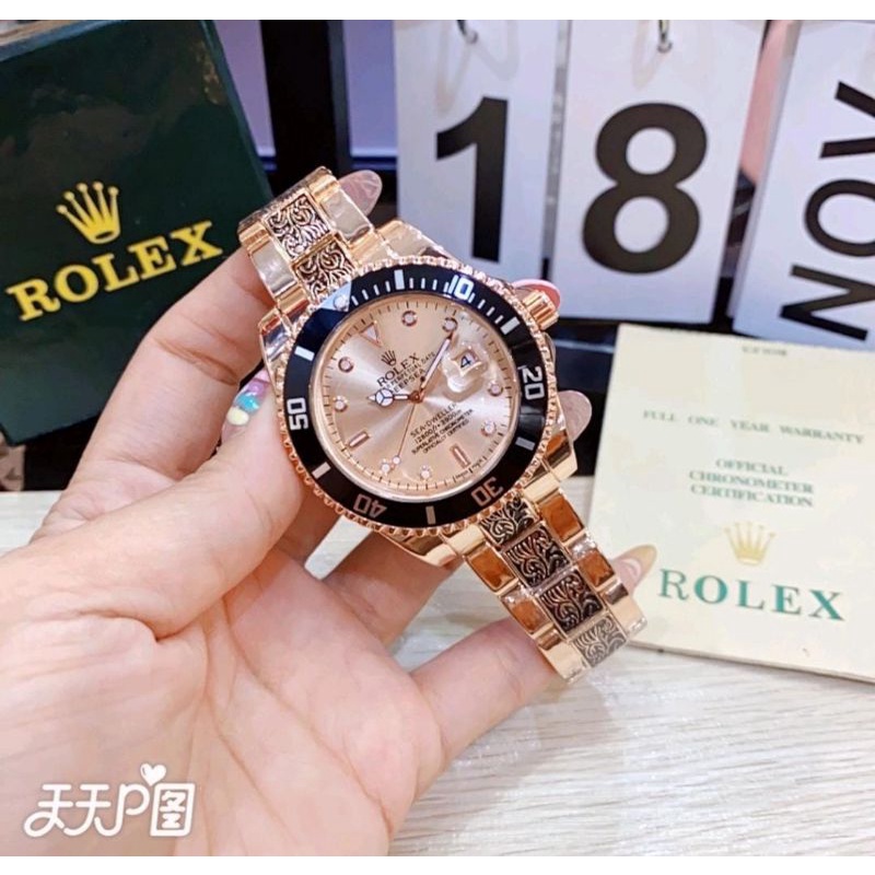 Jam Tangan Submariner Jam Tangan Motif Batik Jam Tangan Pria Wanita Anti Air
