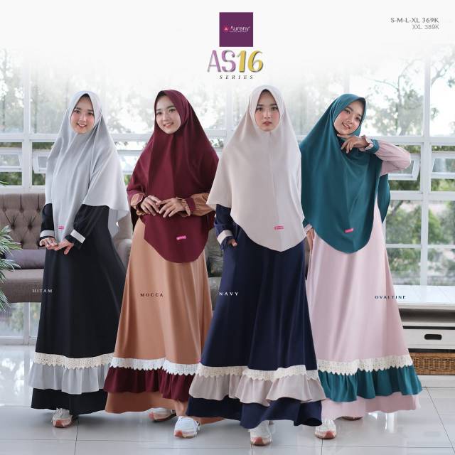 GAMIS AURANY AS 16 / GAMIS AURANY TANPA HIJAB