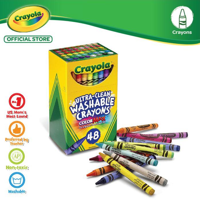 

CRAYOLA ULTRA CLEAN WASHABLE CRAYON - 48 COLOR