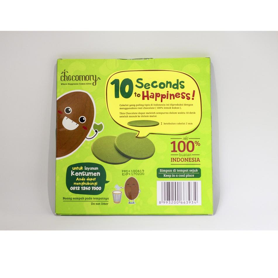 

[PROMO ESZ87] Chocomory Thin Chocolate Matcha 28 Gr x 1 Pc