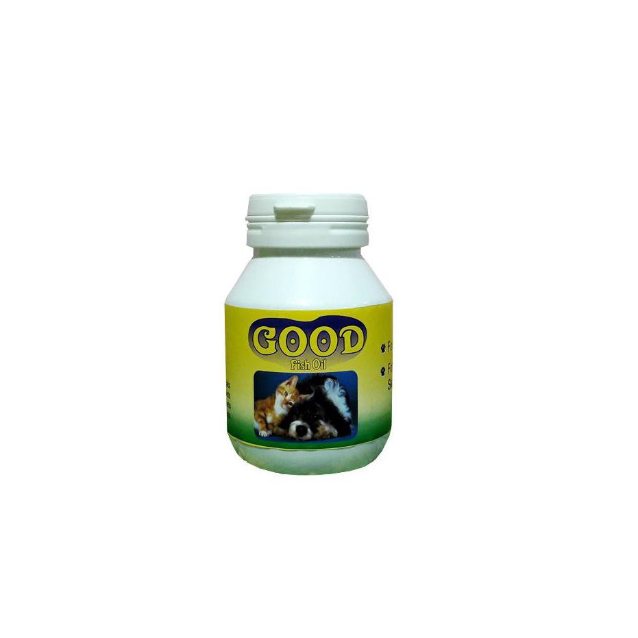 

Minyak Ikan/FISH OIL untuk Anjing dan Kucing isi 100 pcs