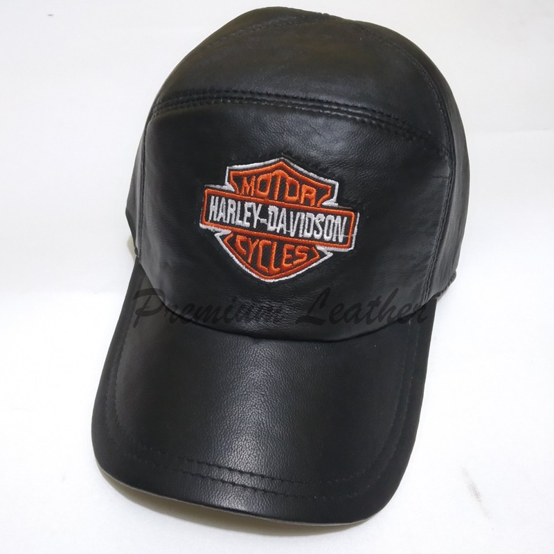 New/Topi/Hat/Topi Pria/ Topi Wadezig "kULIT aSLI" Black Original