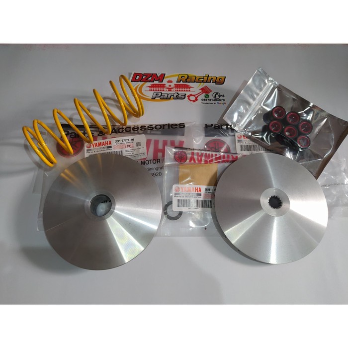 paket upgrade Pulley CVT / Rumah Roller DZM Racing Yamaha nmax n Aerox