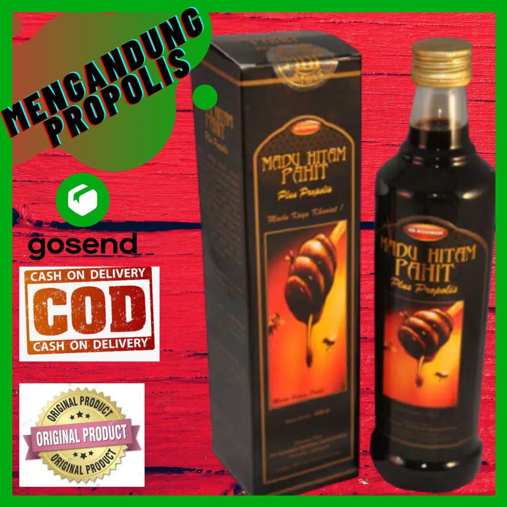 

madu hitam/madu hitam pahit/madu hitam pahit plus propolis/madu hitam asli