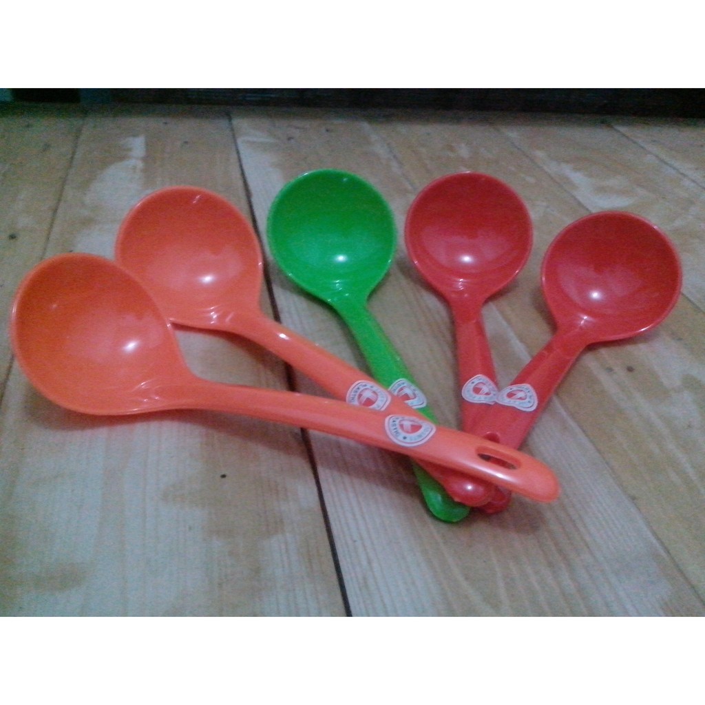 CENTONG SAYUR KECIL / SENDOK SAYUR SOP plastik murah