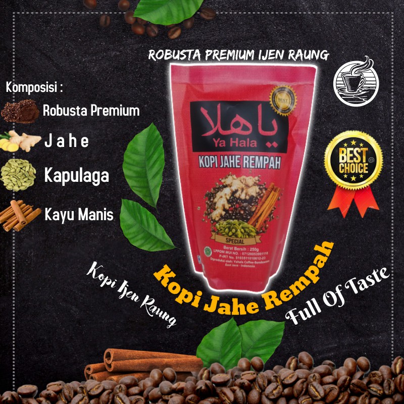 

KOPI REMPAH ARAB ROBUSTA IJEN RAUNG