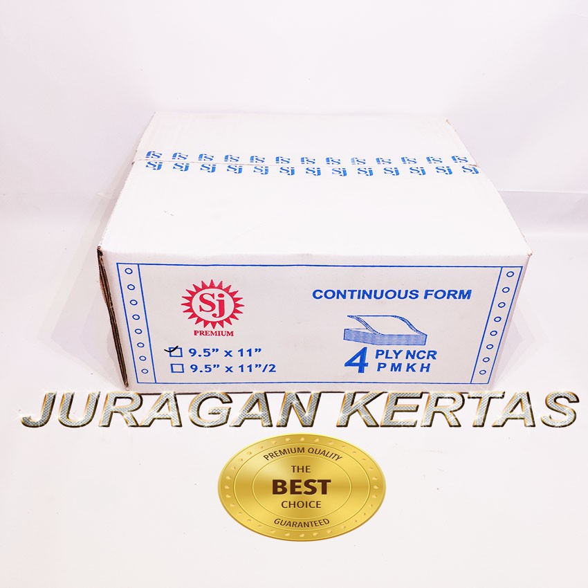 

CONTINUOUS FORM 9.5 X 11 4PLY SJ PREMIUM