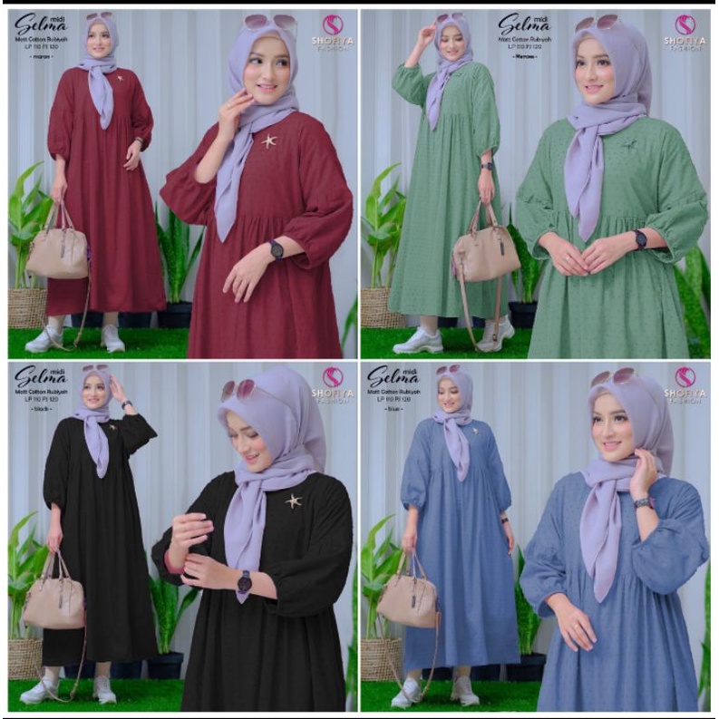 SELMA MIDI DRESS ORI SHOFIYA