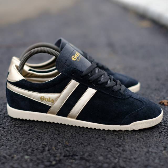 Sepatu Sneakers GOLA CLASSIC BULLET - Black List Gold ORIGINAL