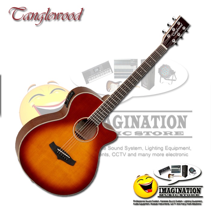 Tanglewood TW4 E SB Winterleaf Super Folk Electro Acoustic Sunburst