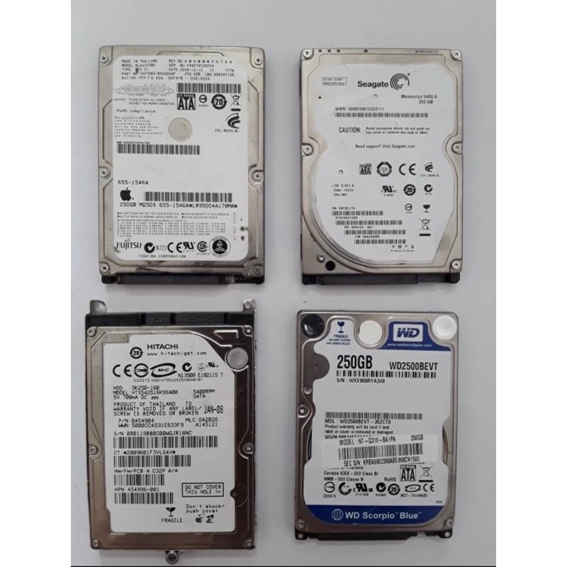 HDD LAPTOP SATA 250GB